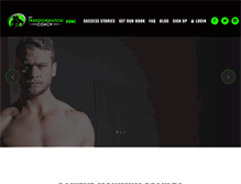 Tablet Screenshot of mytransformationcoach.com